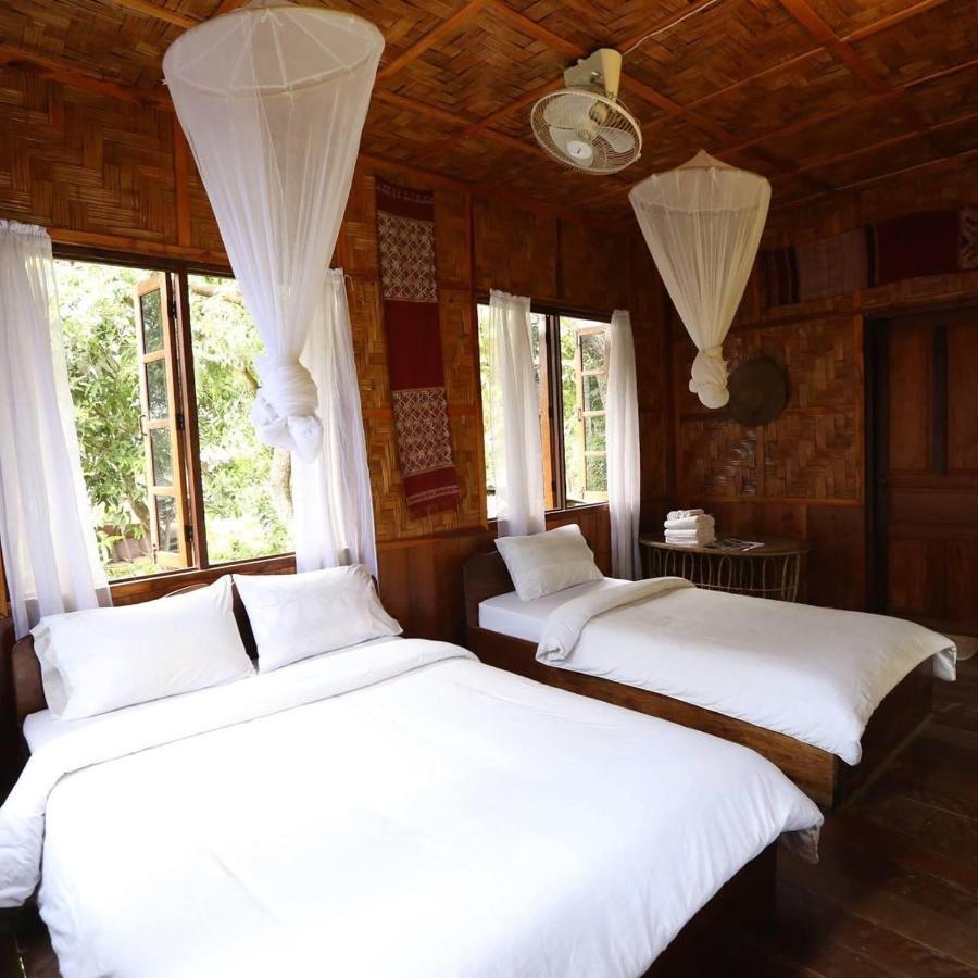 Ning Ning Guesthouse Muang Ngoi Dış mekan fotoğraf