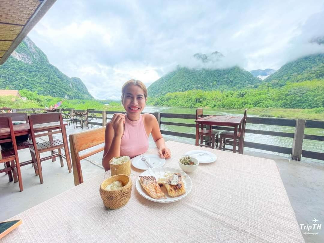 Ning Ning Guesthouse Muang Ngoi Oda fotoğraf