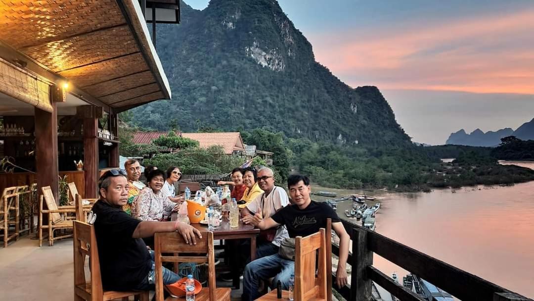 Ning Ning Guesthouse Muang Ngoi Oda fotoğraf