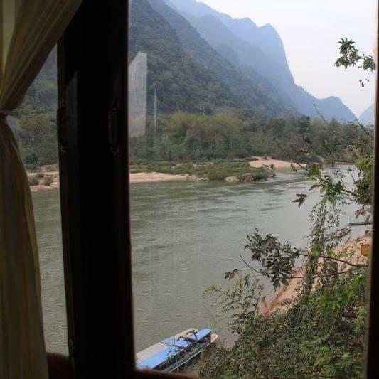 Ning Ning Guesthouse Muang Ngoi Dış mekan fotoğraf