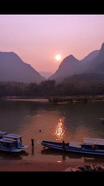 Ning Ning Guesthouse Muang Ngoi Dış mekan fotoğraf