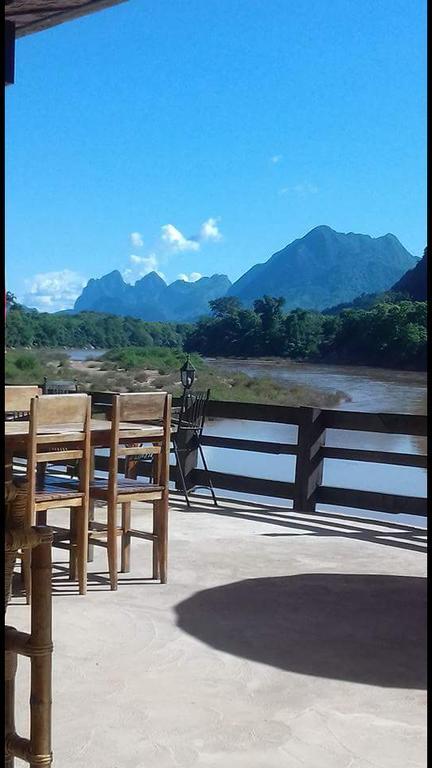 Ning Ning Guesthouse Muang Ngoi Dış mekan fotoğraf