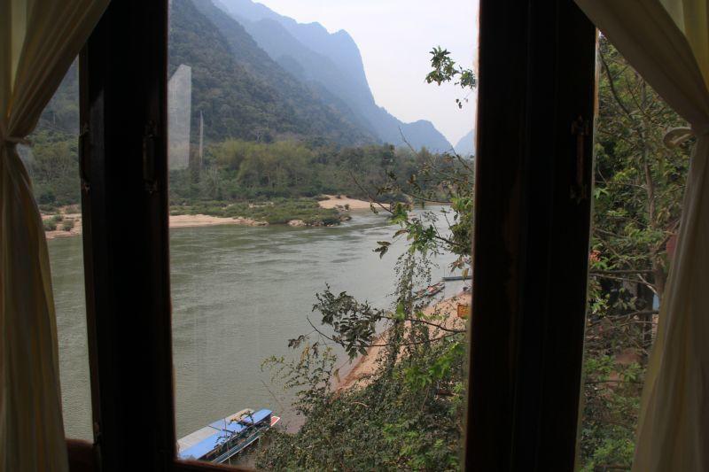 Ning Ning Guesthouse Muang Ngoi Dış mekan fotoğraf