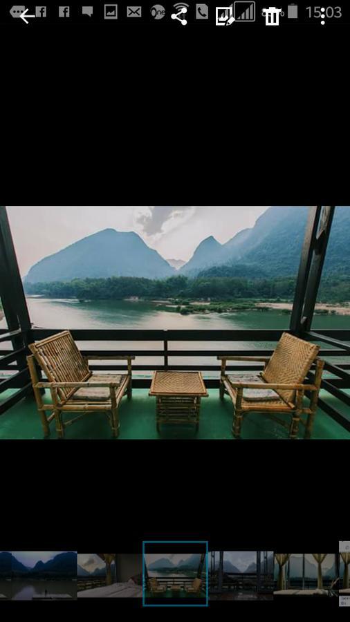 Ning Ning Guesthouse Muang Ngoi Dış mekan fotoğraf