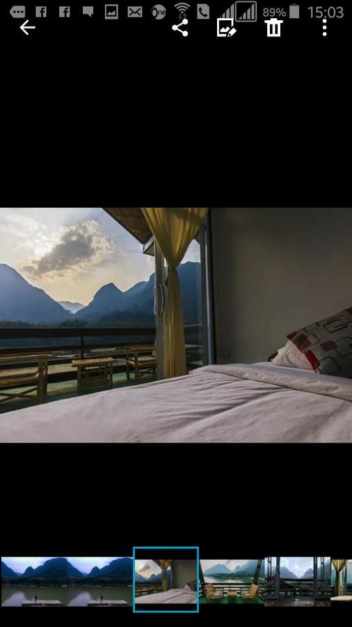 Ning Ning Guesthouse Muang Ngoi Dış mekan fotoğraf